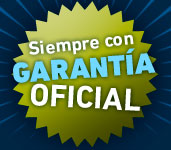 Siempre con la garantía oficial