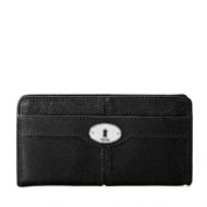 OtrosCarteras - MonederosSLW MADDOX  ZIP CLUTCH BLACK