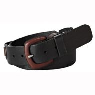 OtrosCinturonesBELTS WOMEN TWO TONE CONNECTOR BLACK