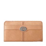 OtrosCarteras - MonederosSLW MADDOX LTH ZIP CLUTCH CAMEL