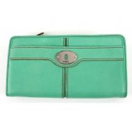 OtrosCarteras - MonederosSLW MADDOX LTH ZIP CLUTCH SEA GREEN