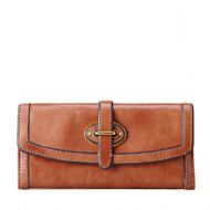 OtrosCarteras - MonederosSLW VRI LTHR FLAP CLUTCH CAMEL
