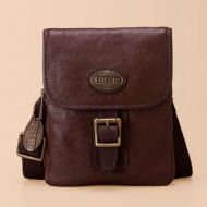 OtrosBolsosBAG MEN ESTATE LTH SML UTLITY DARK BROWN