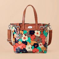 OtrosBolsosBAG W VINTAGE CNV KEYPR TOTE FLORAL