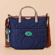 OtrosBolsosBAG W VINTAGE KEYPER CRSBDY TRUE NAVY
