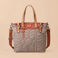 OtrosBolsosBAG W VNTG KEYPER NYLN TOTE ASH GREY