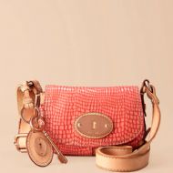 OtrosBolsosBAG W MADDOX EMBOSSED SMALL FLAP ROSE