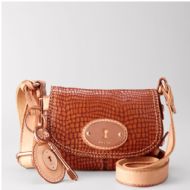 OtrosBolsosBAG W MADDOX EMBSSD LTH SML FLAP SADDLE