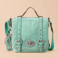 OtrosBolsosBAG W MADDOX LTHR ORGNZR FLP SEA GREEN