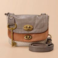 OtrosBolsosBAG W MASON LTHR PERF SML FLP BONE