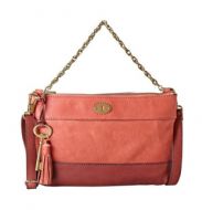 OtrosBolsosBAG W JULES GLAZED LTHR TOP ZIP ROSE