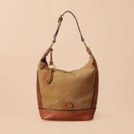 OtrosBolsosBAG W VRI LTHR HOBO CAMEL