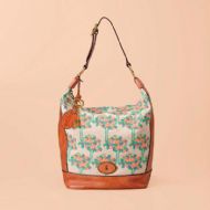OtrosBolsosBAG W VRI LTHR HOBO FLORAL