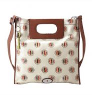OtrosBolsosBAG W VINTAGE KEYPER SLIM FLDOVER DOT