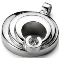 Joyas OroColgantes - CollaresColgante Diamante y Ónix