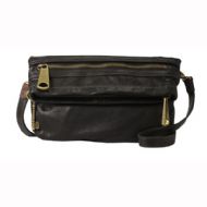 OtrosBolsosBAG WMN LTH EXPLORER CLUTCH BLACK